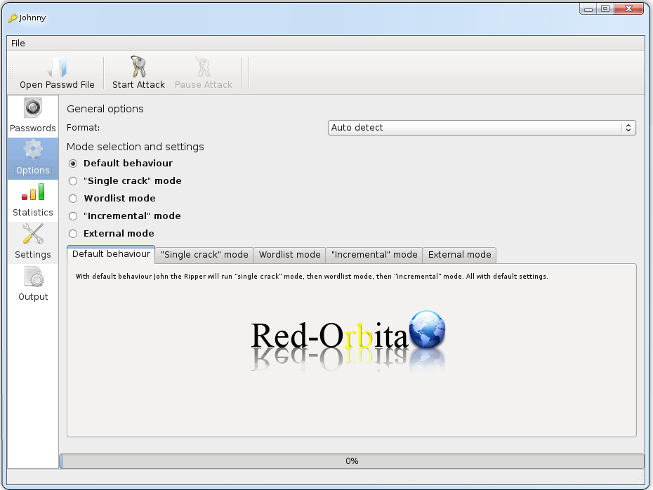 Johnny – GUI for John the Ripper