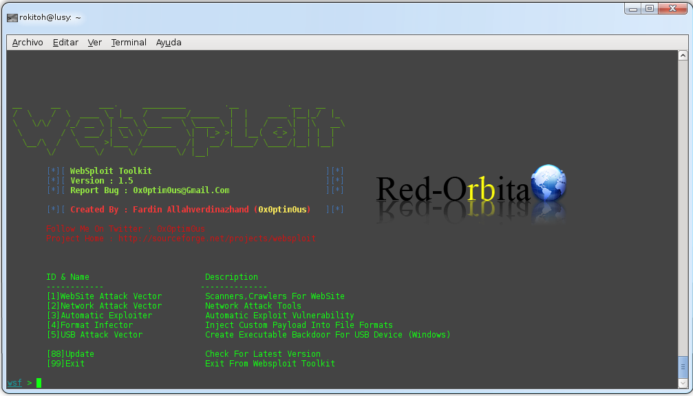WebSploit Toolkit Version 1.5 Released
