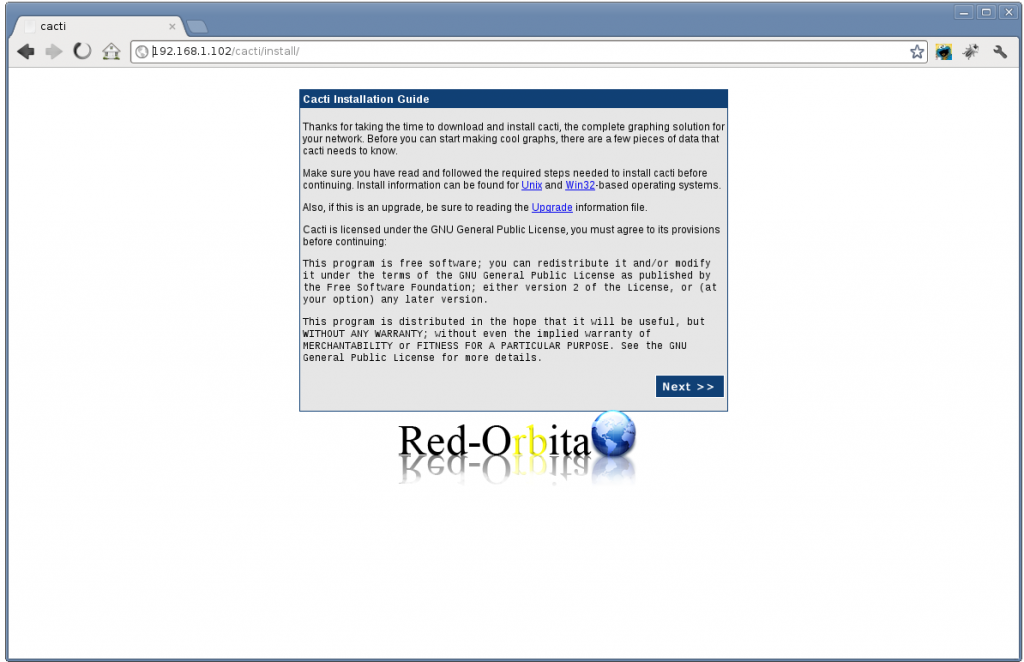 Instalar Cacti en GNU/Linux