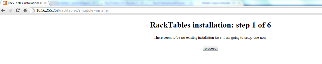 Inventario de servidores con racktables