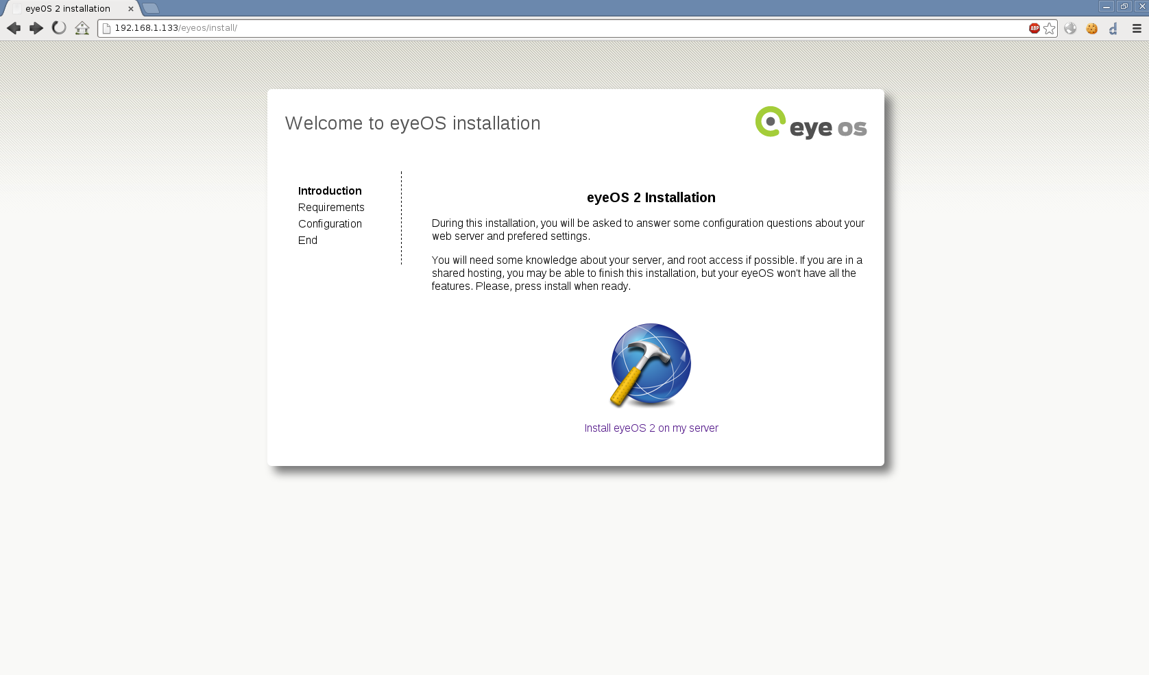 Cloud Computing con eyeOS en Debian squeeze