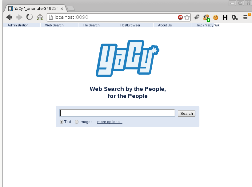 YaCy – Un buscador Libre, descentralizado y sin censura