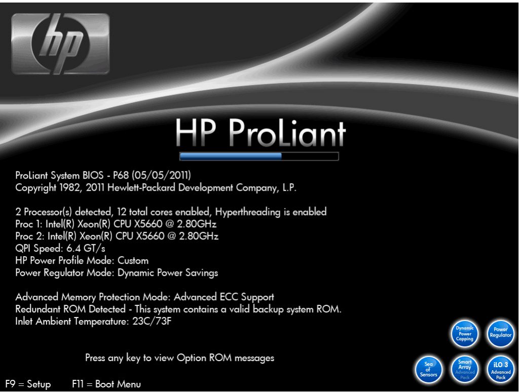 Configuración IP ILO en HP ProLiant