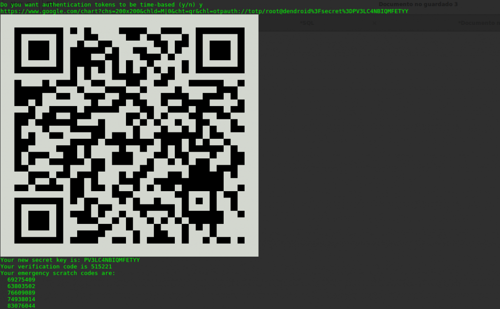 Hardening – configurar la autenticación de dos pasos