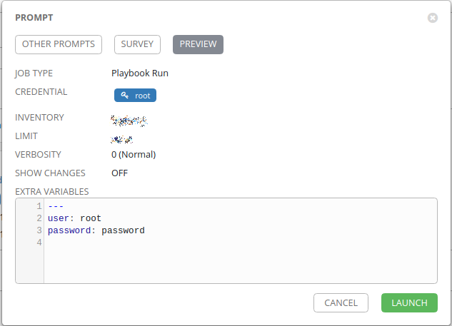 Cambio de contraseña en GNU/Linux con Ansible AWX