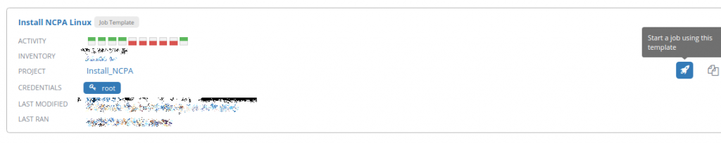 Automatización instalación NCPA con Ansible AWX