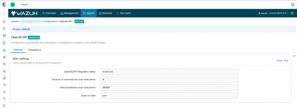 Configurar OpenSCAP en wazuh