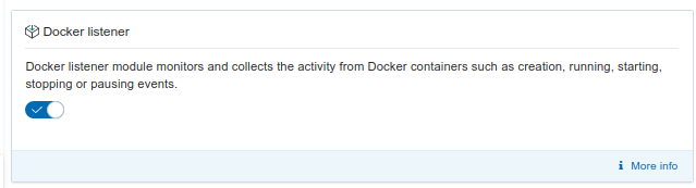 Monitorizar Docker con wazuh