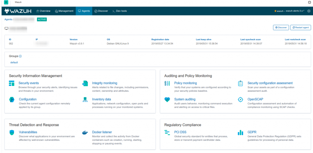 Monitorizar Docker con wazuh