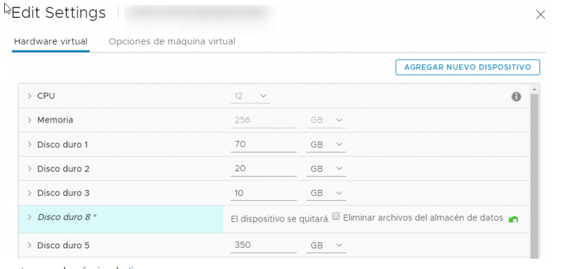 Migrar LVM de un servidor a otro en VMware