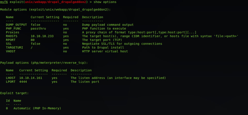 HackTheBox – Armageddon Writeup