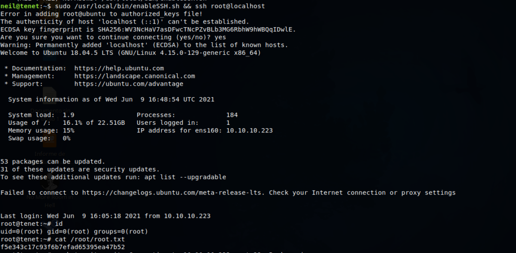 HackTheBox – Telnet Writeup