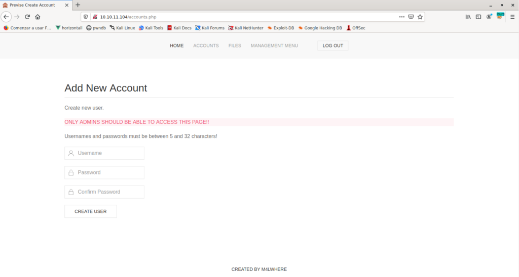 HackTheBox – Previse Writeup