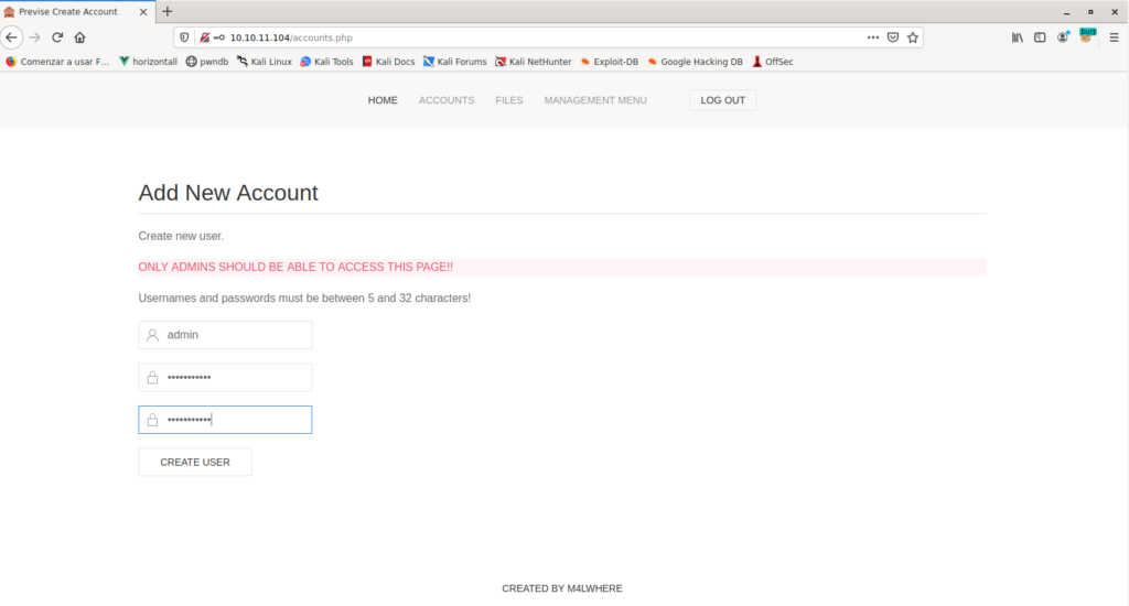 HackTheBox – Previse Writeup