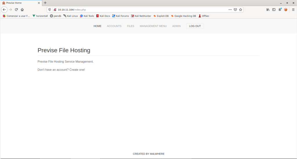 HackTheBox – Previse Writeup