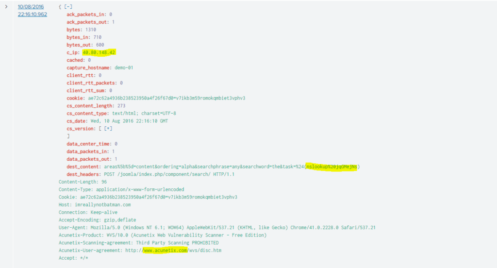 Cyberdefenders – Boss Of The SOC v1 writeup