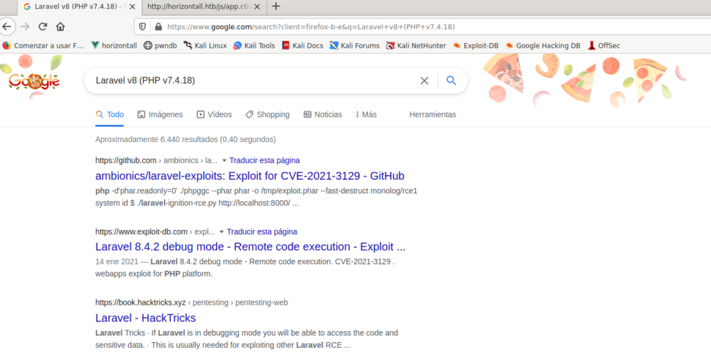 HackTheBox – Horizontal Writeup