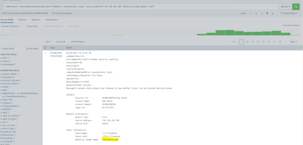 Cyberdefenders – Boss Of The SOC v1 writeup