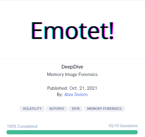 Cyberdefenders – DeepDive writeup