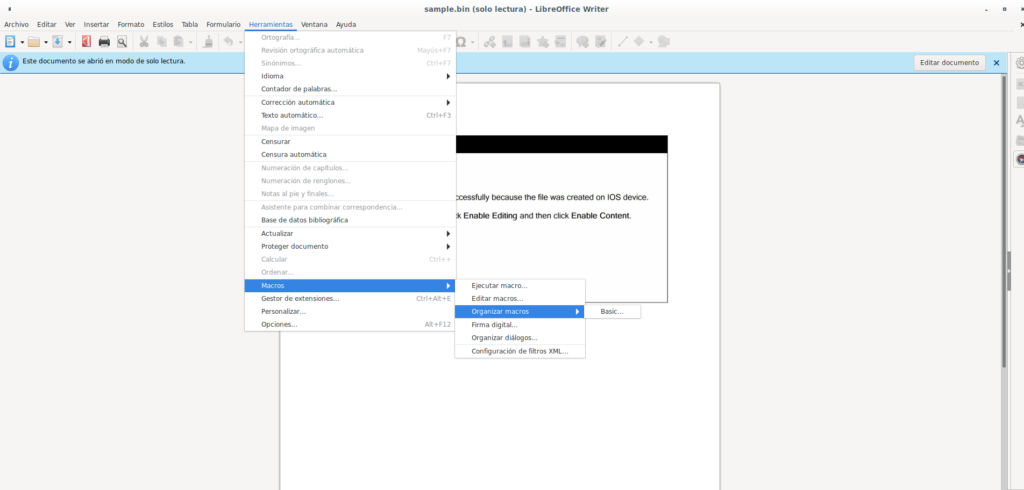 Cyberdefenders – MalDoc101 writeup