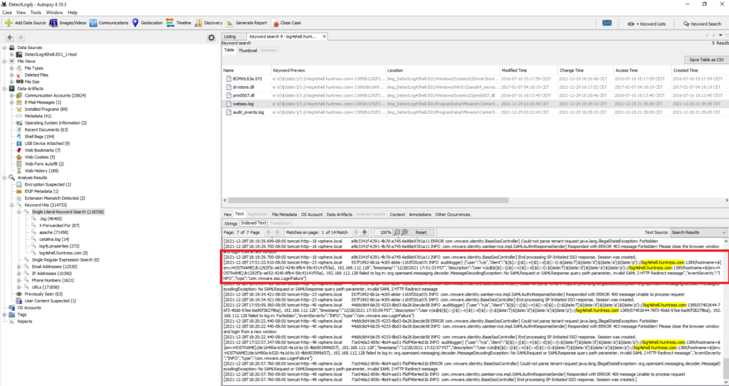 Cyberdefenders – DetectLog4j writeup