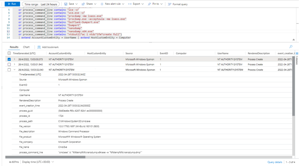 Emulación de ataques mediante Atomic Red Team y Detección con Azure Sentinel Parte 1 (ATT&CK T1003)