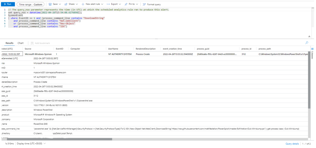 Emulación de ataques mediante Atomic Red Team y Detección con Azure Sentinel Parte 1 (ATT&CK T1003)