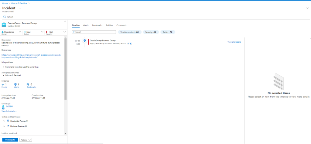 Emulación de ataques mediante Atomic Red Team y Detección con Azure Sentinel Parte 1 (ATT&CK T1003)