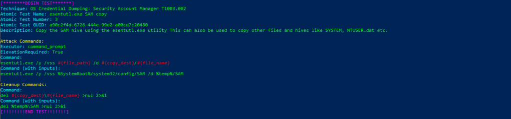 Emulación de ataques mediante Atomic Red Team y Detección con Azure Sentinel Parte 1 (ATT&CK T1003)