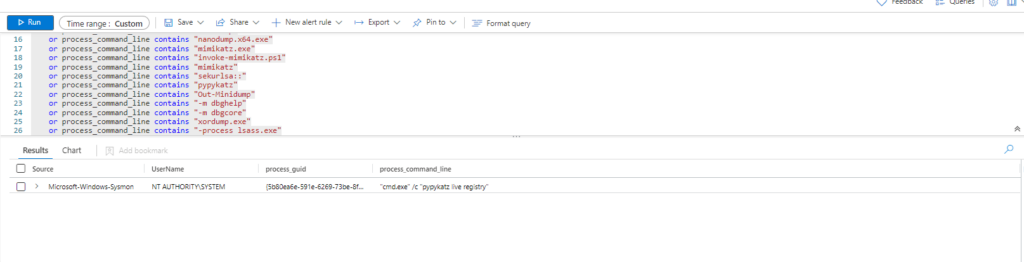 Emulación de ataques mediante Atomic Red Team y Detección con Azure Sentinel Parte 1 (ATT&CK T1003)