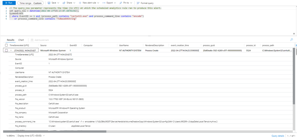 Emulación de ataques mediante Atomic Red Team y Detección con Azure Sentinel Parte 1 (ATT&CK T1003)