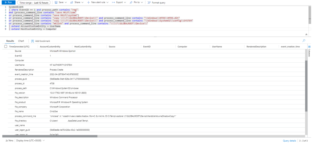 Emulación de ataques mediante Atomic Red Team y Detección con Azure Sentinel Parte 1 (ATT&CK T1003)
