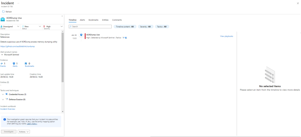 Emulación de ataques mediante Atomic Red Team y Detección con Azure Sentinel Parte 1 (ATT&CK T1003)