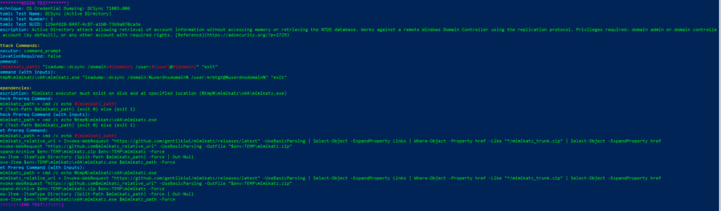 Emulación de ataques mediante Atomic Red Team y Detección con Azure Sentinel Parte 1 (ATT&CK T1003)