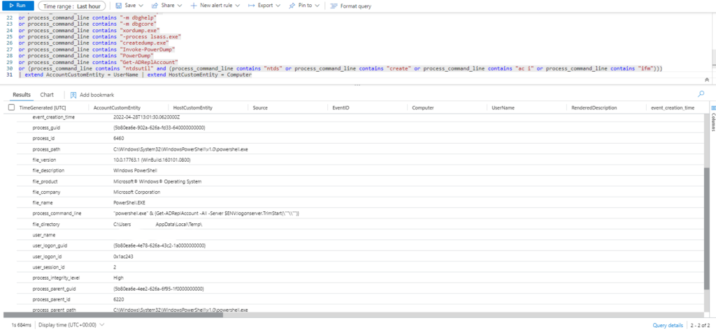 Emulación de ataques mediante Atomic Red Team y Detección con Azure Sentinel Parte 1 (ATT&CK T1003)