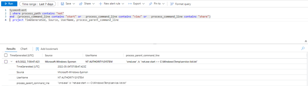 Emulación de ataques mediante Atomic Red Team y Detección con Azure Sentinel Parte 2  (ATT&CK T1006, T1007, T1010, T1012)
