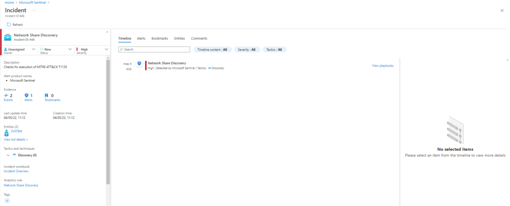 Emulación de ataques mediante Atomic Red Team y Detección con Azure Sentinel Parte 2  (ATT&CK T1006, T1007, T1010, T1012)