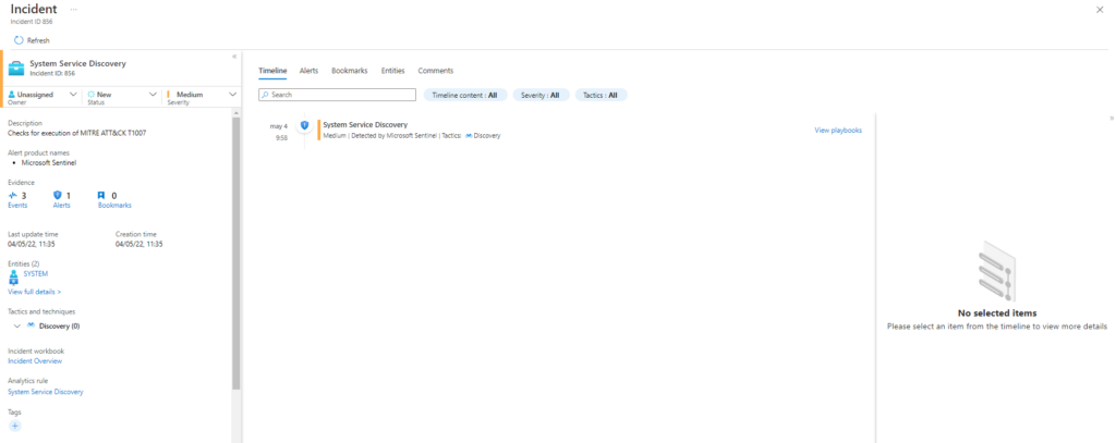 Emulación de ataques mediante Atomic Red Team y Detección con Azure Sentinel Parte 2  (ATT&CK T1006, T1007, T1010, T1012)