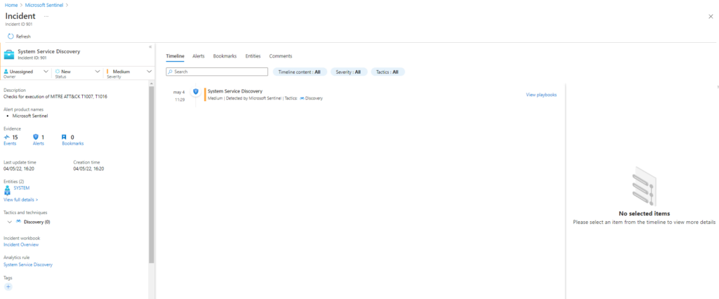 Emulación de ataques mediante Atomic Red Team y Detección con Azure Sentinel Parte 3 (ATT&CK T1016)