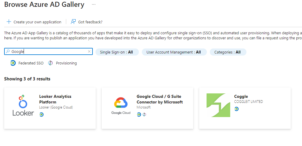 Cómo configurar la sincronización de usuarios entre Azure AD y Google Cloud con SSO