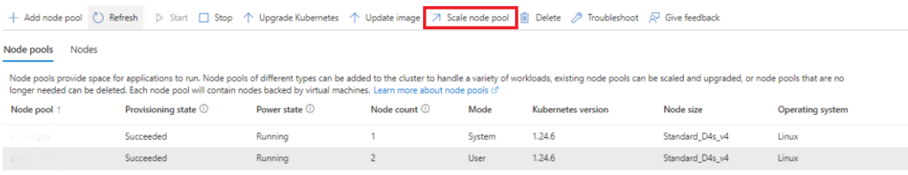 Actualización de Node Pool en Azure AKS: Guía Detallada
