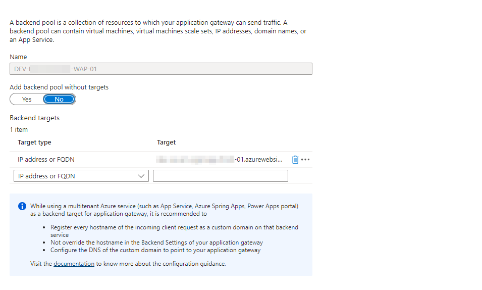 Despliegue de un sitio seguro y resistente con Custom Domain utilizando Azure Application Gateway y autenticación en una Web App