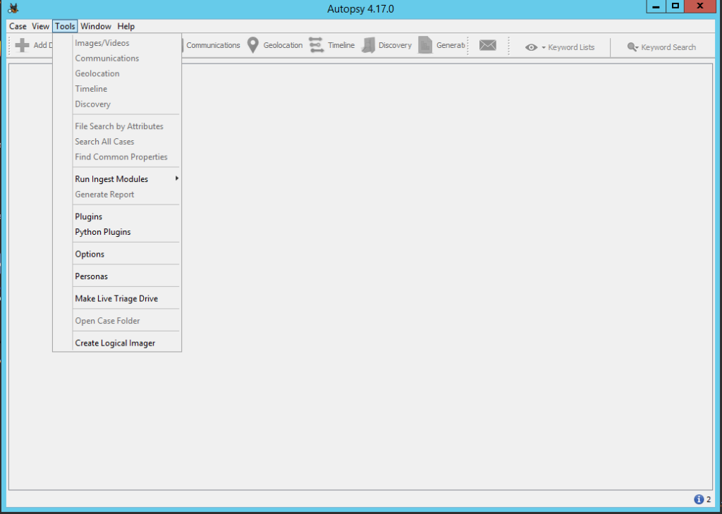Activando Volatility en Autopsy para Análisis Forense