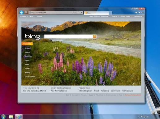 Ie9 beta ui leak